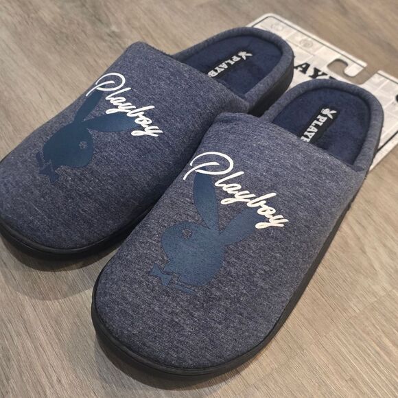 Playboy Signature Logo Bunny Memory Foam Indoor/Outdoor Slippers main image 5